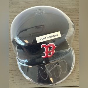 Curt Schilling Autographed WS Champ 04 Authentic Red Sox Hat **UNIQUE MINT PIECE